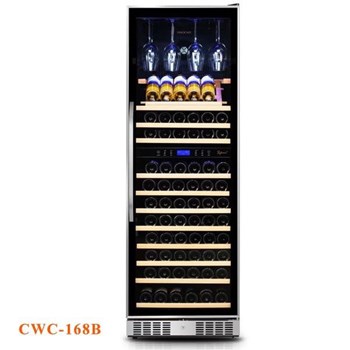 Tủ rượu vang 168 chai Vinocave CWC-168B