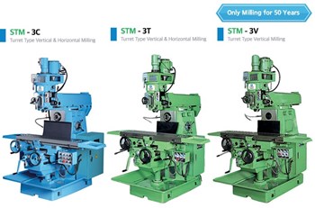 Máy phay vạn năng kiểu tháp pháo STONIC STM3T