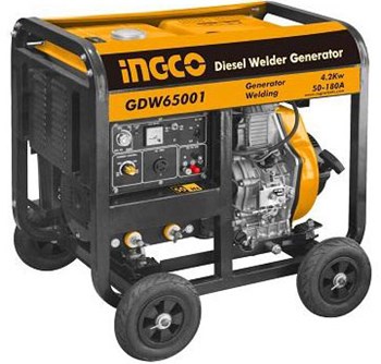 Máy phát điện dùng dầu diesel (Kết hợp chức năng Máy Hàn) Ingco GDW65001