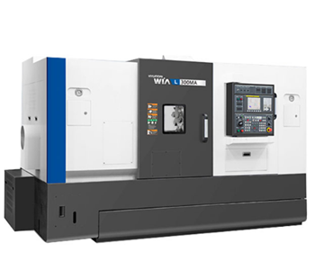 Máy tiện ngang CNC Huyndai Wia L300MSC