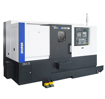 Máy tiện ngang CNC Hyundai Wia L160LA