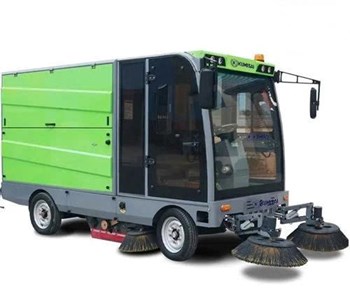 Xe quét rác công nghiệp ngồi lái Kumisai KMS-S14