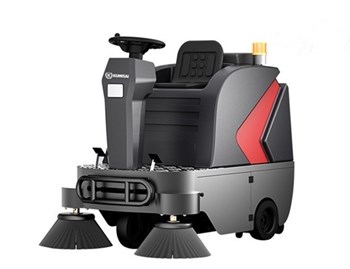 Xe quét rác công nghiệp ngồi lái Kumisai KMS GS1