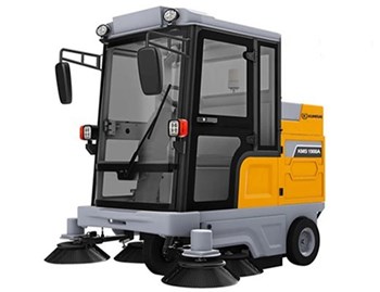 Xe quét rác công nghiệp ngồi lái Kumisai KMS 1900A