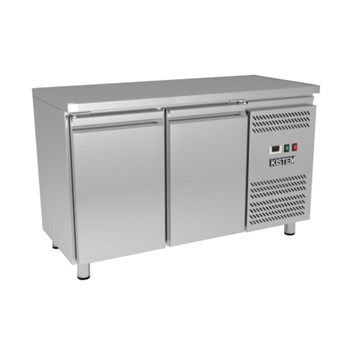 Bàn mát 2 cánh inox Kistem KIS-XFT13R quạt gió