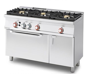 Bếp âu 3 họng dùng gas có lò nướng Lotus CF3-512GV