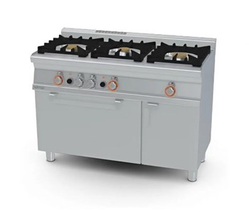 Bếp gas 3 họng có lò nướng Lotus CF3-612GEMV