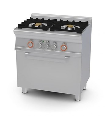 Bếp âu 2 họng kết hợp lò nướng điện Lotus CFM2-68GEM