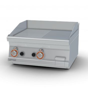 Bếp chiên gas 1/2 mặt nhẵn + 1/2 mặt rãnh Lotus FTLRT-66G