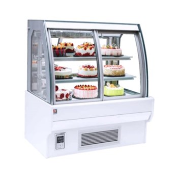 Tủ trưng bày bánh kem kính cong mở cửa trước Bestcool BCT-5R