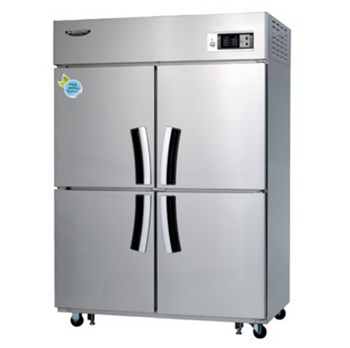 Tủ mát inox 4 cánh Lassele LS-1044R (quạt gió)