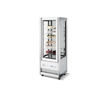 Tủ Trưng Bày ISA Cristal Tower Freezer W75-D75-H206