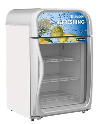 Tủ đông mini đứng 1 cánh kính Sanden SNR-0100
