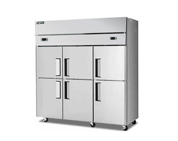 Tủ đông mát 6 cánh inox Fuji Air FFR65-6S