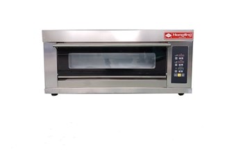 Lò nướng 1 tầng 2 khay dùng điện Hongling XYF-1KA-NM (Điều khiển điện tử )