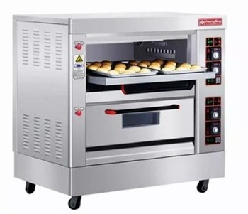 Lò nướng 2 tầng 4 khay dùng gas Hongling HLY-204