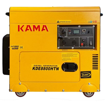 Máy Phát Điện Chạy Dầu 6Kw Kama KDE8800HTN