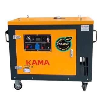 Máy Phát Điện Dầu 6Kw Kama KDE8800T (mẫu 2025) 