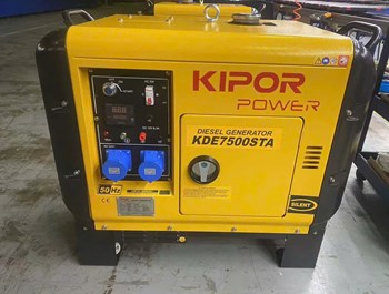 Máy Phát Điện KIPOR Power KDE7500STA (6kw siêu chống ồn)