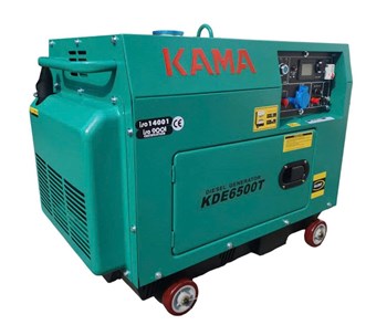 Máy Phát Điện Chạy Dầu 5Kw Kama KDE6500T