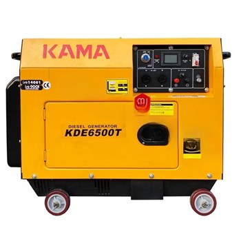 Máy phát điện Kama KDE6500T chạy dầu 5Kw