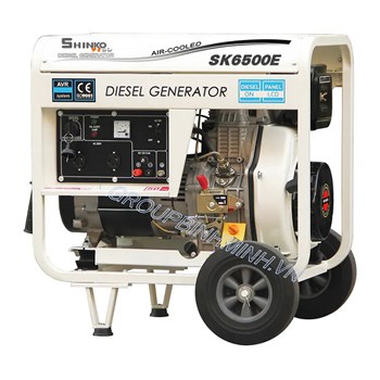 Máy phát điện chạy dầu 5Kw Shinko SK6500E