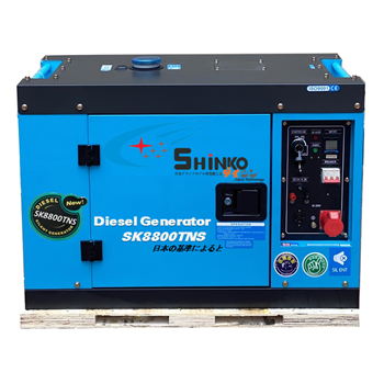 Máy Phát Điện Chạy Dầu 7Kw Shinko SK8800TNS 3Pha