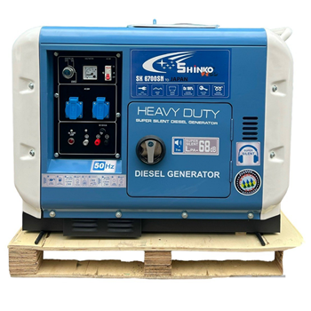 Máy phát điện chạy dầu 6Kw Shinko SK6700SN