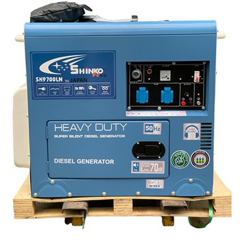 Máy phát điện chạy dầu 6Kw Shinko SK9700LN