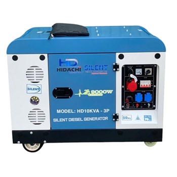 Máy Phát Điện 9Kw Hidachi HD-10Kva-3 (220V và 380V)
