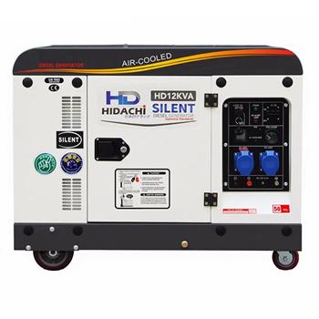 Máy Phát Điện Chạy Dầu 10Kw Hidachi HD12Kva