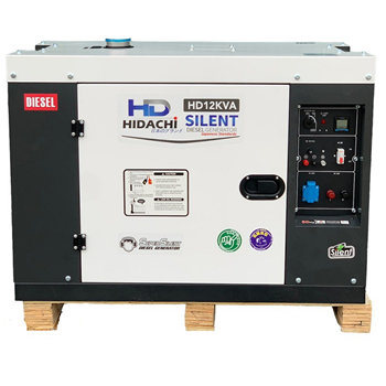 Máy Phát Điện Chạy Dầu 12Kva Hidachi HD12Kva
