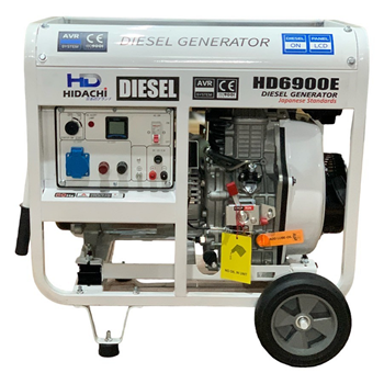 Máy Phát Điện Chạy Dầu 6Kw Hidachi HD0E690