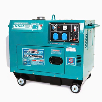 Máy Phát Điện Chạy Dầu 5KW Total TP250001-1