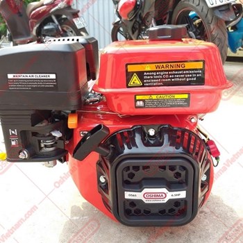 Động Cơ Nổ Oshima Đỏ 4 Thì 6.5HP OS65-C