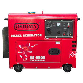 Máy Phát Điện Dầu 7kw Oshima OS-8500 Chính Hãng