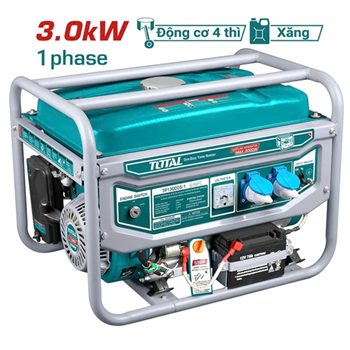 Máy Phát Điện Xăng 3Kw Total TP130005-1(có đề)