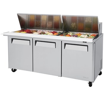 Bàn salad 3 cánh Turbo Air CMST-72-30