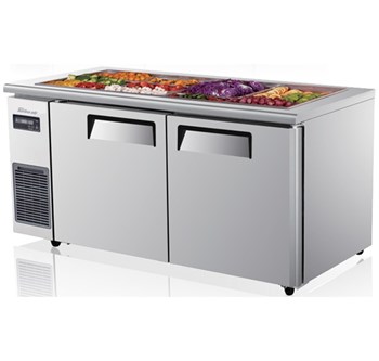 Bàn salad 2 cánh inox Turbo Air KSR15-2