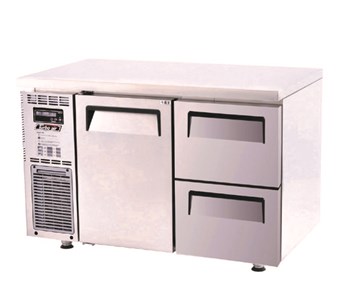 Bàn mát 1 cửa 2 ngăn kéo Turbo Air KUR15-2D-2