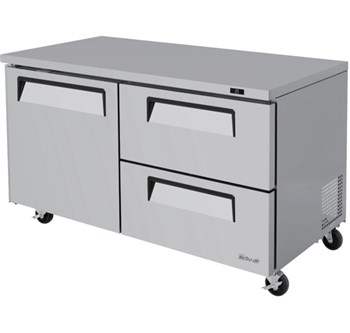 Bàn mát 1 cửa 2 ngăn kéo Turbo Air CMUR-48-D2