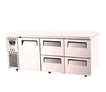 Bàn mát 1 cửa 4 ngăn kéo Turbo Air KUR18-2D-4
