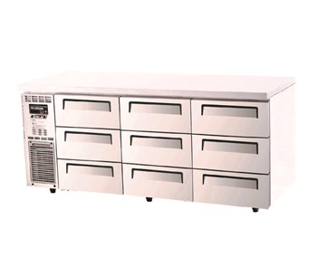 Bàn mát 9 ngăn kéo Turbo Air KUR18-3D-9