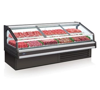 Tủ trưng bày thịt hải sản 2 tầng OPO SMF1M2-TPD