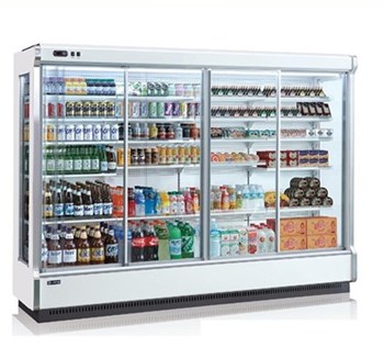 Tủ mát trưng bày nhiều ngăn cửa trượt OPO SMM5D2
