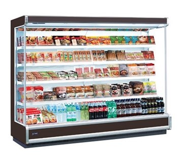 Tủ mát trưng bày nhiều ngăn dạng mở OPO SMC5D2