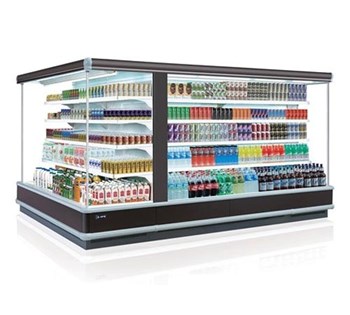 Tủ mát trưng bày thực phẩm loại góc chéo OPO SMM4D2-CR