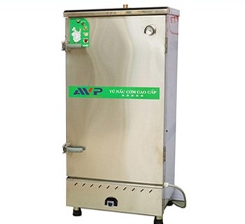 Tủ nấu cơm công nghiệp dùng gas 12 khay