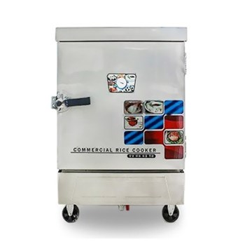 Tủ hấp cơm công nghiệp 6 khay dùng điện