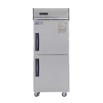 Tủ đông mát đứng 2 cánh inox OKIWI DMDQ.2I600 